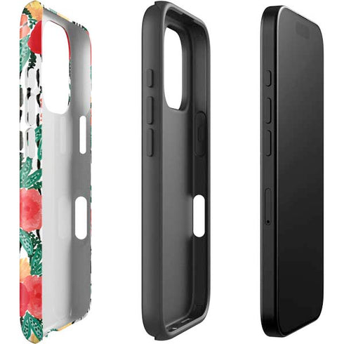 Bouffants and Broken Hearts Bouquets Print 3 iPhone 16 Pro Max Impact Case
